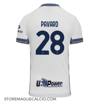 Inter Milan Benjamin Pavard #28 Maglia Gara Trasferta Repliche 2024-25